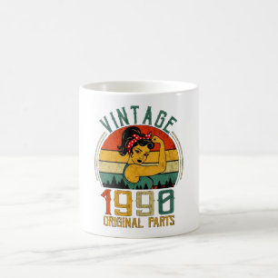 Mug 1990 Femme Anniversaire