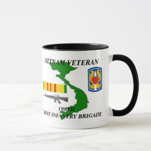 Mug 199th Vétéran du Vietnam de Division d'infanterie