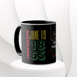 Mug 19 juin 1865 Feu d'artifice d'histoire noire