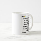 Mug 19°, Liberté des Afro-Américains. (Devant droit)