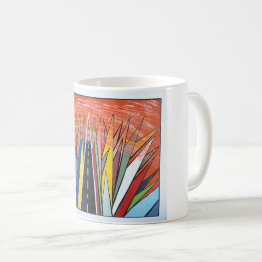 Mug 19/ Ma route (Devant droit)