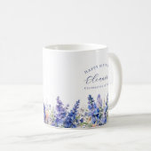 Mug 19e anniversaire Juillet Cadeau Fleur de naissance (Devant droit)