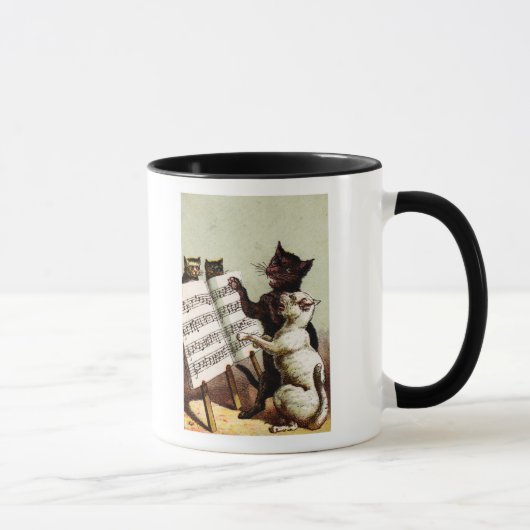 Mug 19e C. Chats chanteurs (Droite)