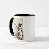 Mug 19e C. Chats chanteurs (Devant gauche)