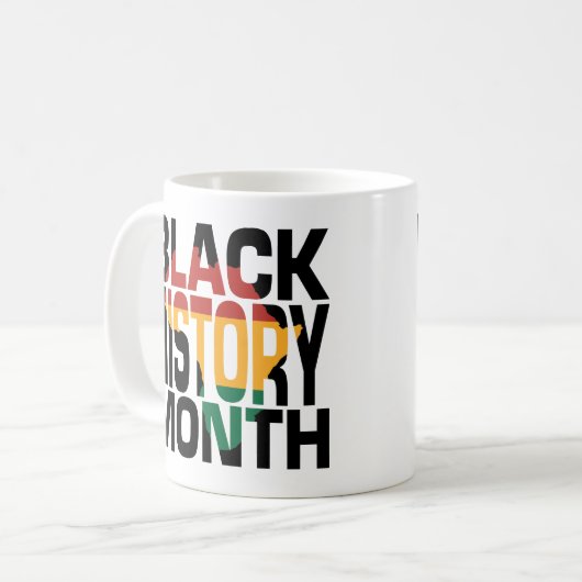 Mug 19e Mois de l'histoire des Noirs (Devant gauche)