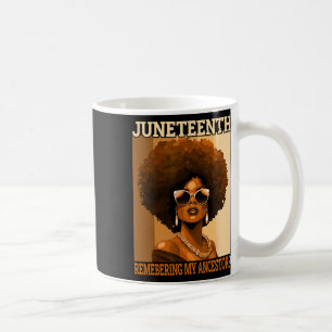 Mug 19ème Femmes Noires Africaines Cheveux Se Souvenir