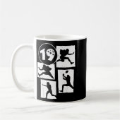 Mug 19th Birthday Retro American Football 19 Years Old (Gauche)