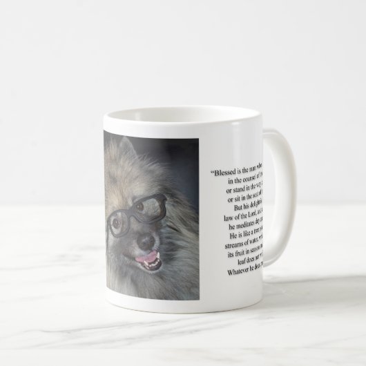 Mug 1:1 de psaume - 3 (Devant droit)