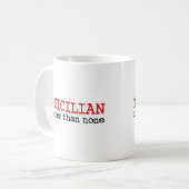 Mug 1/2 sicilien (Devant gauche)