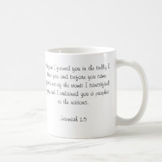 Mug 1:5 fait sur commande de Tasse-Jérémie de photo de