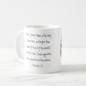 Mug 1:5 personnalisé de Tasse-Jérémie de bébé (Devant gauche)