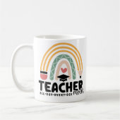 Mug 1- Amusant mode enseignant cadeau d'enseignement p (Gauche)