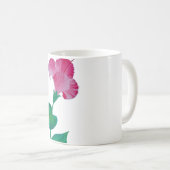 Mug 1. "Blossom Brew : Flower Print Coffee Cup" 2. " (Devant droit)