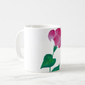 Mug 1. "Blossom Brew : Flower Print Coffee Cup" 2. " (Devant gauche)