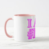Mug "#1 CHOICE" Mignonne Conception d'expression. Comm (Gauche)