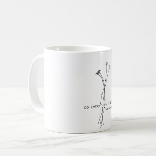 Mug 1 Corinthiens (Devant gauche)