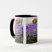 Mug 1 Corinthiens 12:3 KJV Bible Verse Pic Deux Tons (Devant gauche)