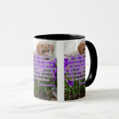 Mug 1 Corinthiens 12:3 KJV Bible Verse Pic Deux Tons (Devant droit)