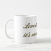 Mug 1 Corinthiens 13 - L'Amour Ne Cherche Pas Son Prop (Gauche)