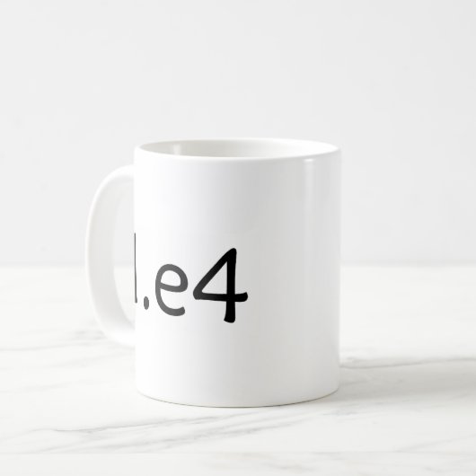 Mug 1,e4 (Devant gauche)