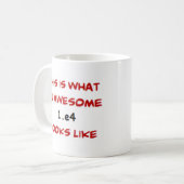 Mug 1.e4 échecs, génial (Devant gauche)