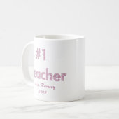 Mug #1 Enseignant (Devant gauche)
