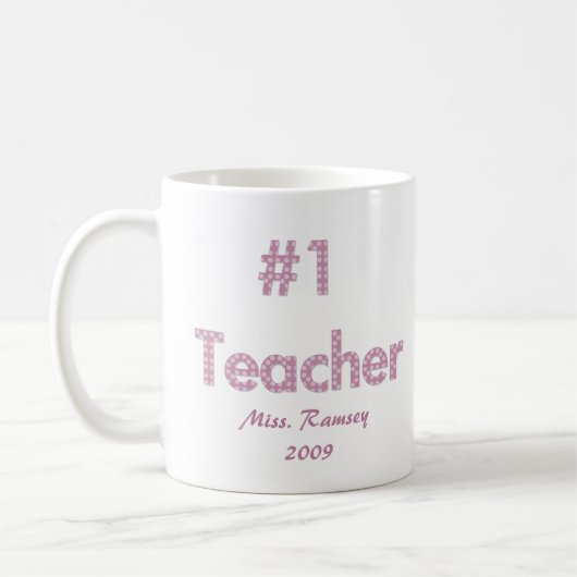 Mug #1 Enseignant (Gauche)