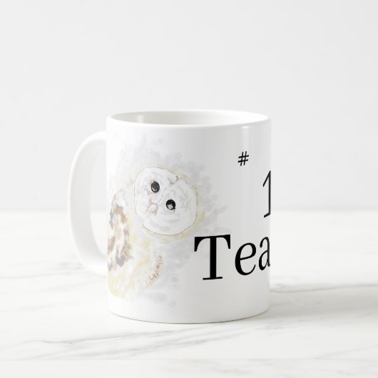 Mug : # 1 enseignant (Devant gauche)