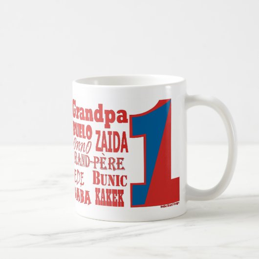 Mug # 1 grand-père (Droite)