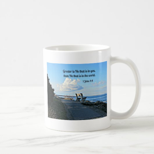 Mug 1 Jean 4:4 (Droite)