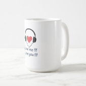 MUG 1/LOVE ME LOVE YOU LOVE (Devant droit)