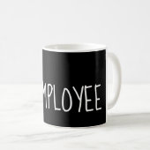 Mug #1 Masse de l'EMPLOYÉ (Devant droit)