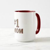 MUG #1 MOM (Devant droit)