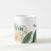 Mug #1 Mom Mothers Day Mug.  Elegant Spring Floral (Centre)