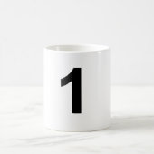 Mug 1 numéro un (Centre)