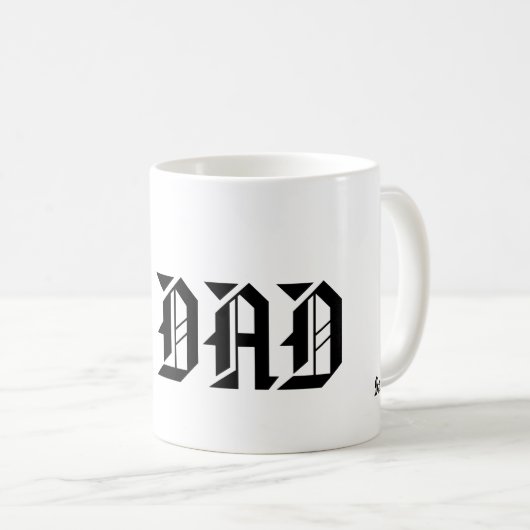 Mug : # 1 Papa (Devant droit)