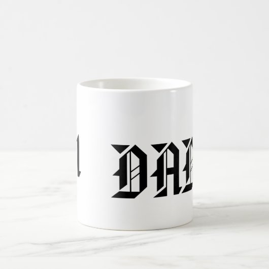 Mug : # 1 Papa (Centre)