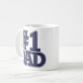 Mug #1 Papa (Devant gauche)