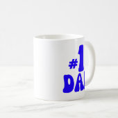 Mug #1 Papa - Le meilleur des meilleurs (Devant droit)