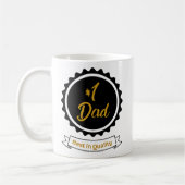 Mug #1 Papa- Meilleur en Musique de qualité (Gauche)