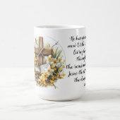 Mug 1 Peter 1:3 Living Hope Scripture Art  (Centre)