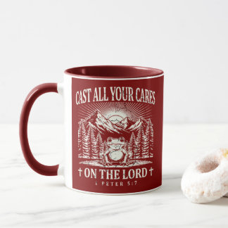 Mug 1 Pierre 5:7 Grenouille et crapaud des montagnes S