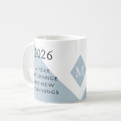 Mug 1. Résolution du Nouvel An pour 2026 Année de Chan (Devant gauche)