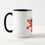 Mug 1, rue Sésame | Julia, Elmo et Abby dansent (Gauche)