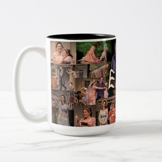 Mug 1 tweekleurige koffiemok (Links)