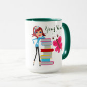 Mug #1Ajoutez votre sonnerie de sonnerie de texte (Devant droit)