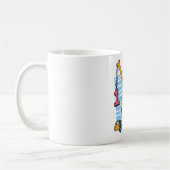 Mug 1er Anniversaire 1 an Dinosaur Grue Mobile (Gauche)