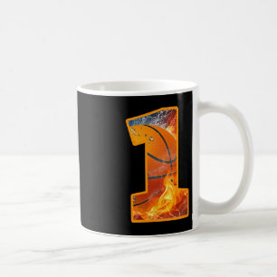 Mug 1er Anniversaire Party Basketball Imprimer Numéro