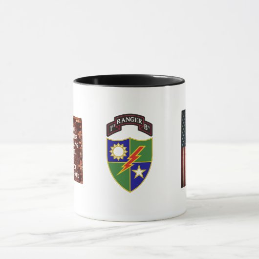 Mug 1er Bataillon - 75e Régiment de Rangers - Victoire (Centre)