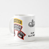 Mug 1er bataillon des Rangers, défilement à l'ancienne (Devant gauche)